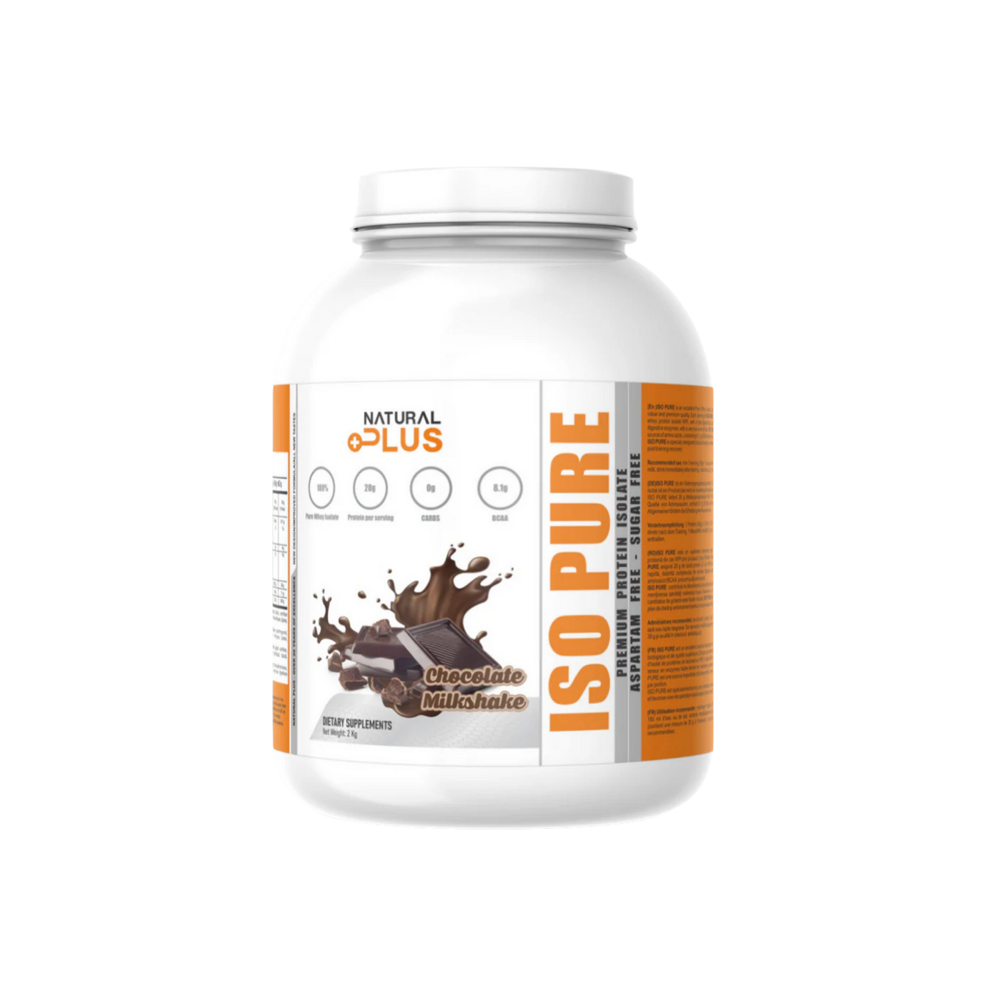 ISO PURE PROTEIN - NATURAL PLUS