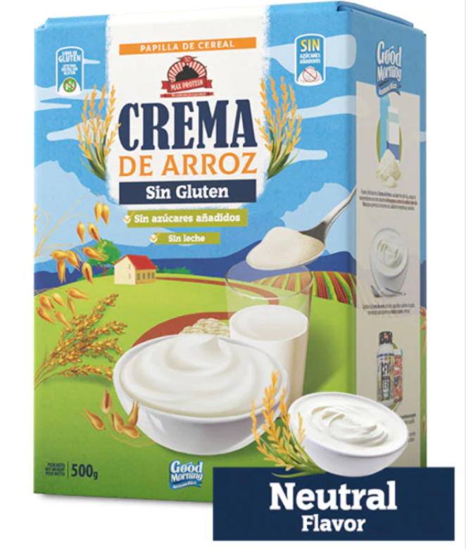 Crema de Arroz / Crème de riz - Max Protein