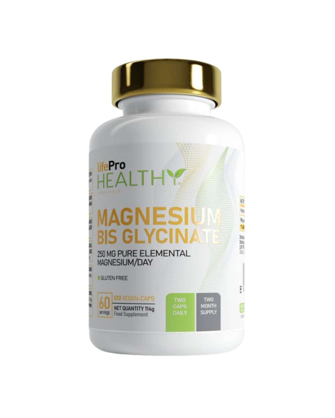LIFE PRO BISGLYCINATE DE MAGNÉSIUM — 120 CAPS