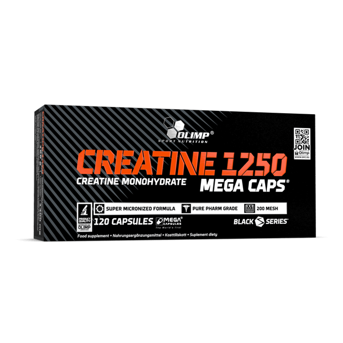 CREATINE MONOHYDRATE 1250 MEGA CAPS - OLIMP NUTRITION
