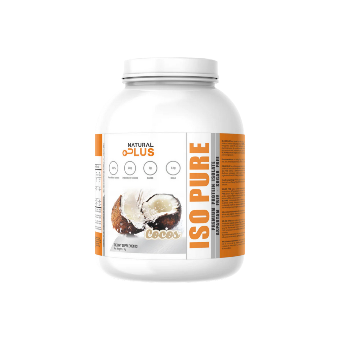 ISO PURE PROTEIN - NATURAL PLUS