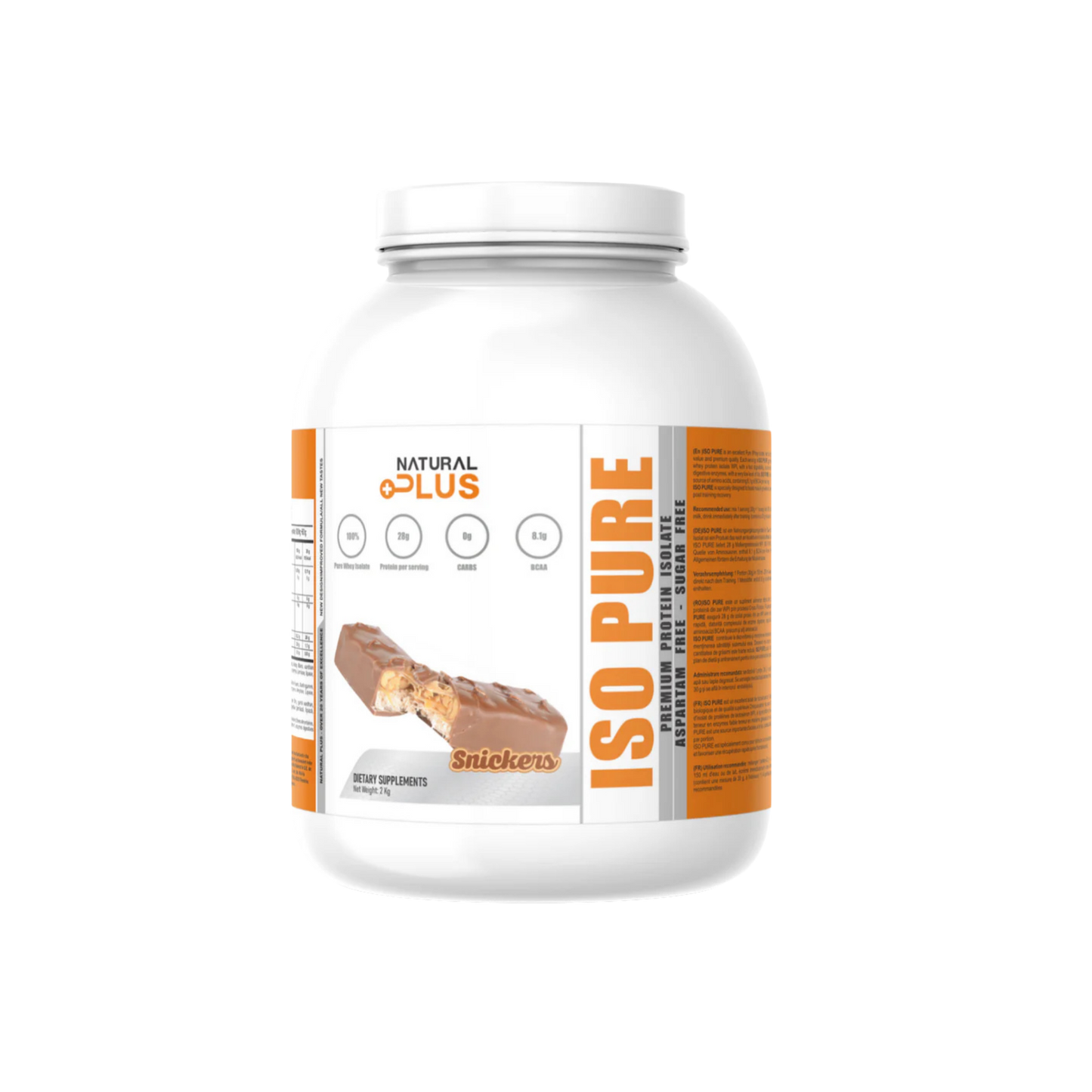 ISO PURE PROTEIN - NATURAL PLUS