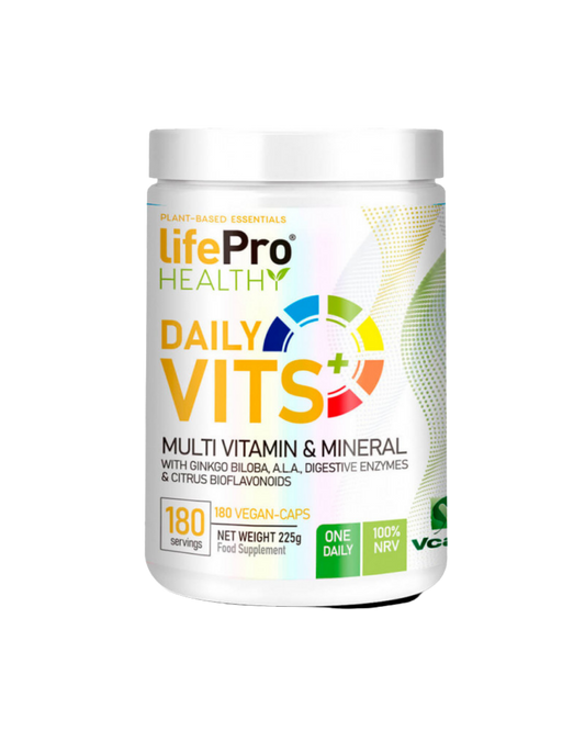 LIFE PRO DAILY VITS — 180 VEGANCAPS